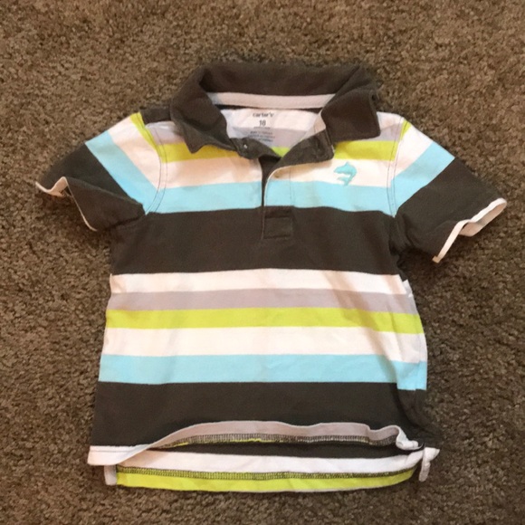 (18 mo) Polos, 2 shirts. 1 onesie - Picture 2 of 4